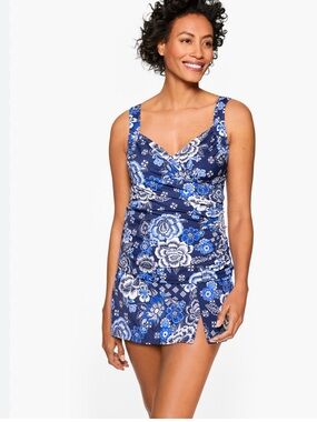 Miraclesuit Talbots Sanibel Floral Tankini Set